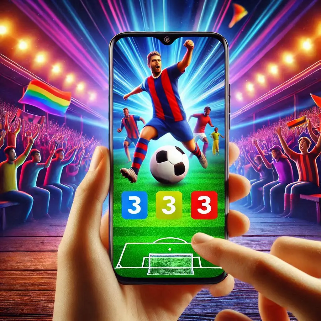 football sur l'écran mobile WINOUI CASINO